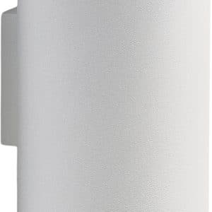 Tandbørstekrus til væg Rim 13,6 cm White